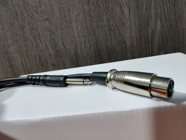 Cable micro micrófono XLR a Jack TSk