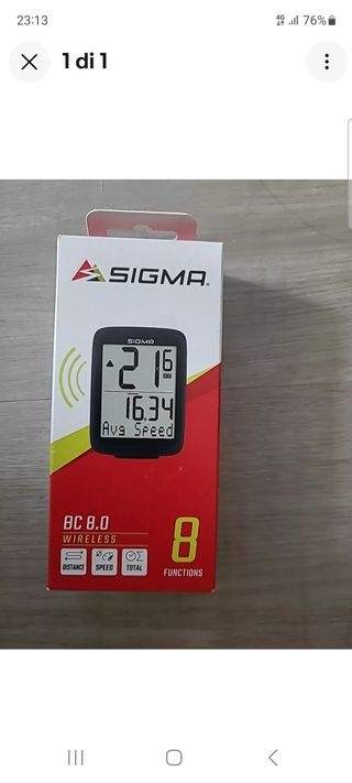 Computer bici sigma BC8