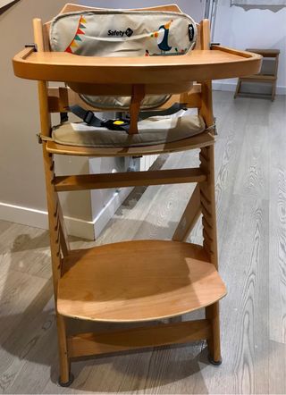 Safety 1st Timba con cojín Trona de madera