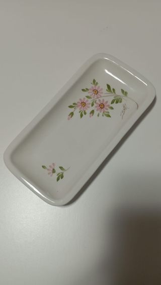 Piattino decorativo in ceramica