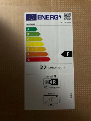 TV Samsung HD T4300 32 pulgadas-envío gratis a bcn