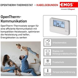 Termostato Emos Ambiente Digital .Nuevo