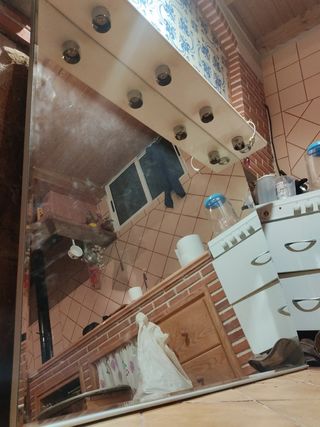 Espejo tocador mueble baño