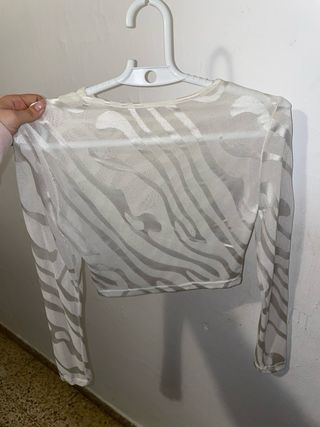 Camiseta transparente