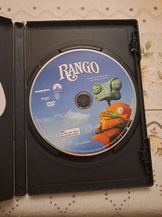 Rango Película en DVD