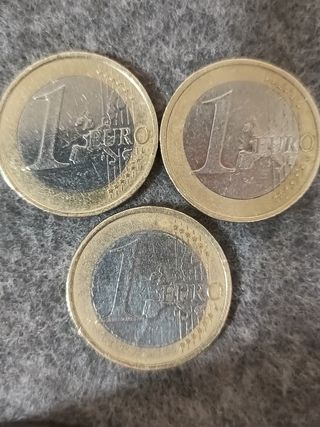 MONEDAS 1 EURO ALEMANA AÑO 2002