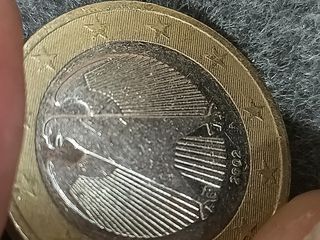 MONEDAS 1 EURO ALEMANA AÑO 2002