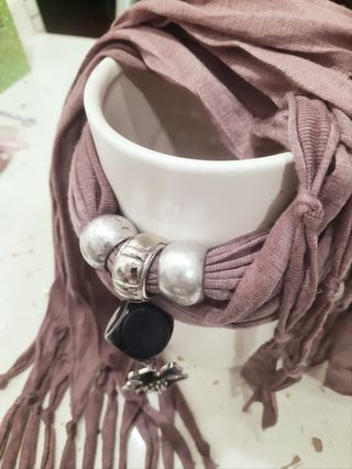 Foulard gioiello artigianale Creazioni