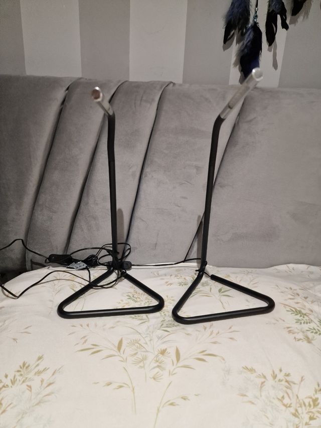 Lámparas negras led