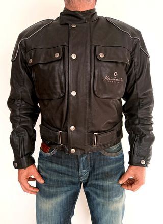 Cazadora cuero motociclismo Hein Gericke M Medidas