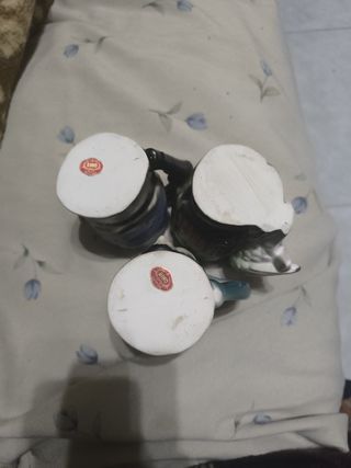 Tazas piratas antiguas,perfecto estado