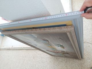 Cuadro grande barco pintura 138cmx76cm