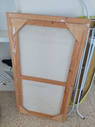 Cuadro grande barco pintura 128cmx68cm