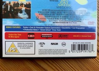 DVD: (V.O. Inglés) MY BIG FAT GREEK WEDING
