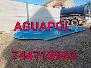 Piscina de poliester 6x3