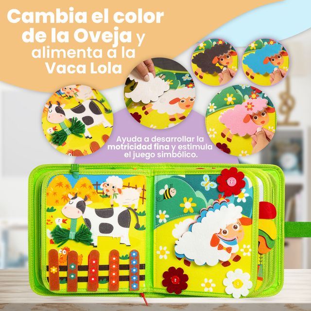 Libro NUEVO Montessori 1 Año🚜