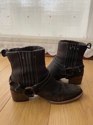 Botines piel mujer Timberland marrones