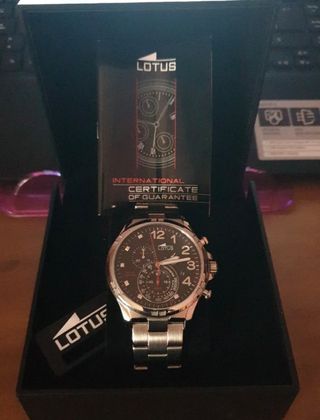 Reloj Lotus Plateado Hombre