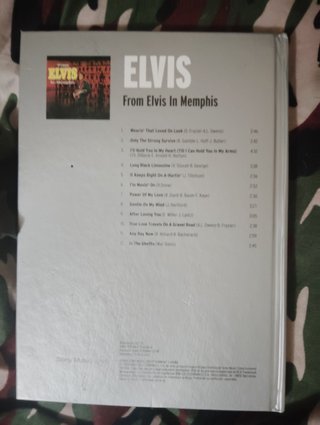 Libro y CD de elvi presley