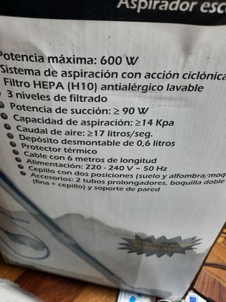 Aspiradora escoba y mano mx-as2058