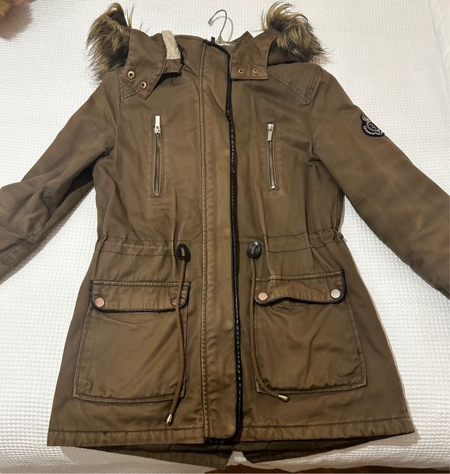 Parka de mujer verde