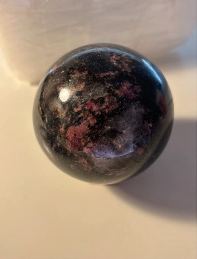 Esfera Rodonita mineral