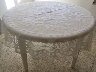 Mantel decorativo-croche