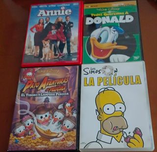 PACK DVDS INFANTILES