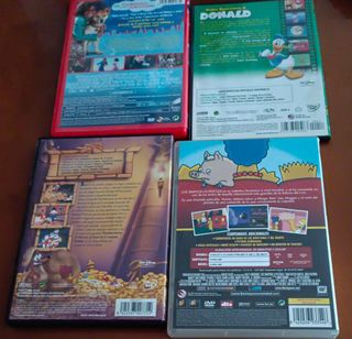 PACK DVDS INFANTILES