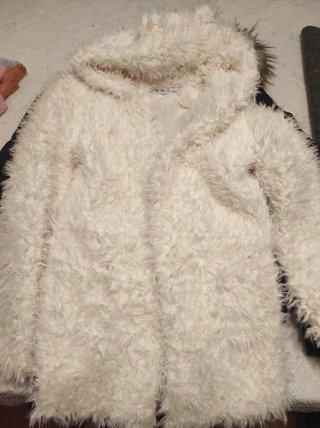 Abrigó pelo blanco
