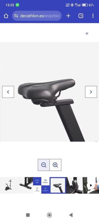 Domyos B520E bicicleta estática 