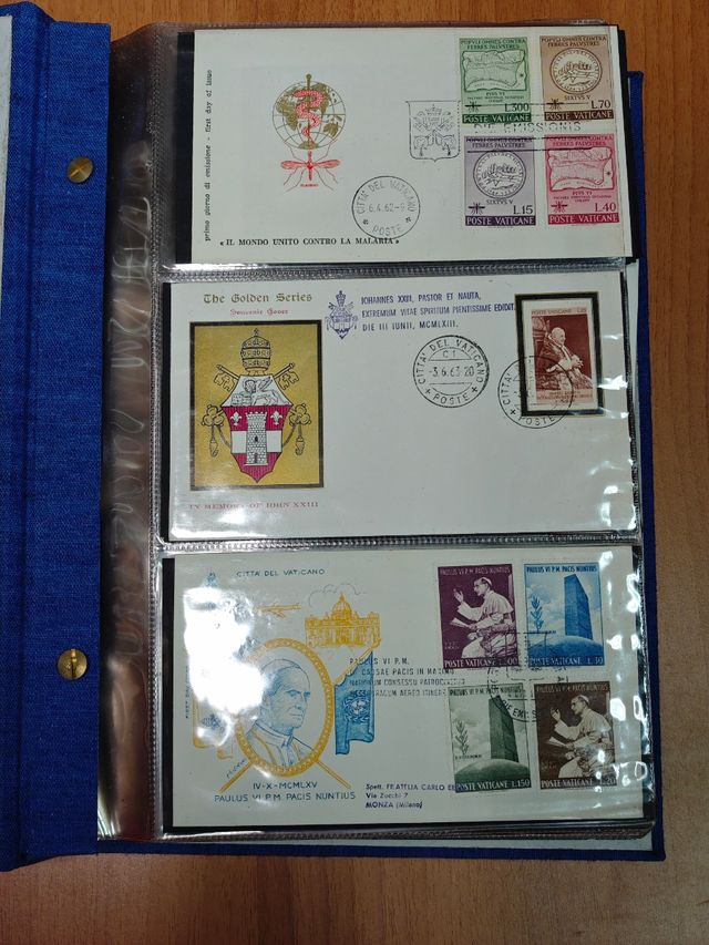 Francobolli prima emissione del vaticano