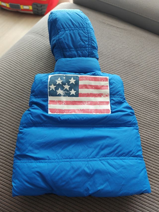 Chaleco bebé reversible 1-2años