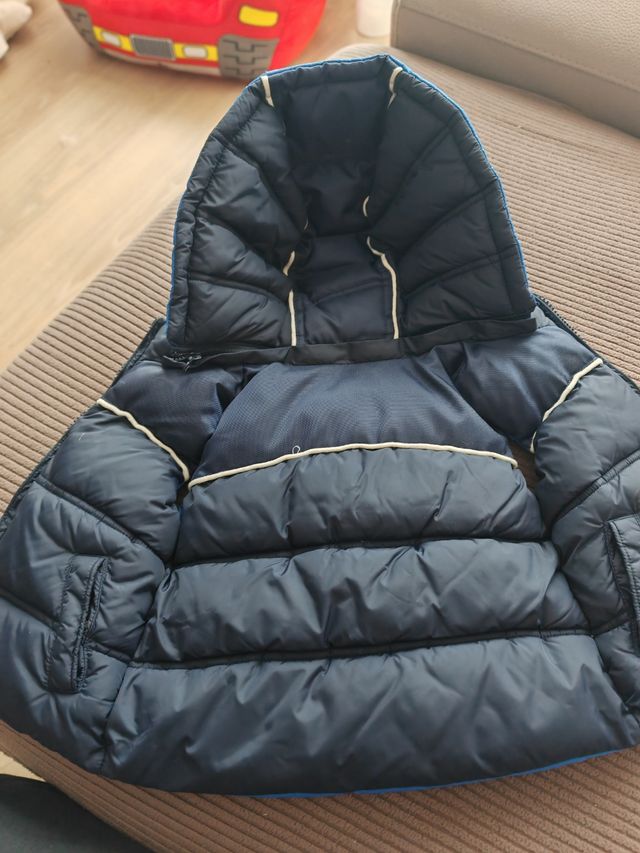 Chaleco bebé reversible 1-2años