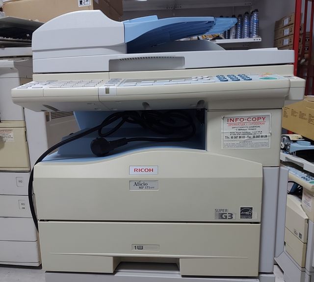 Copiadora ricoh aficio mp171spf