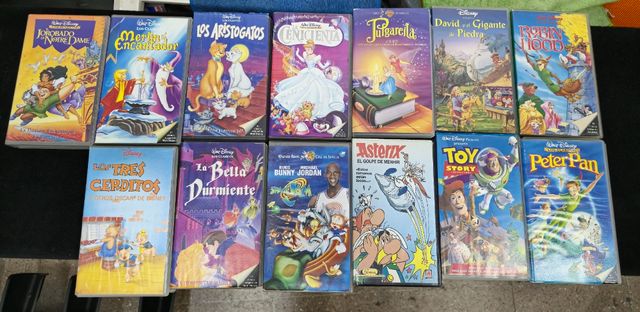 Películas Disney vhs