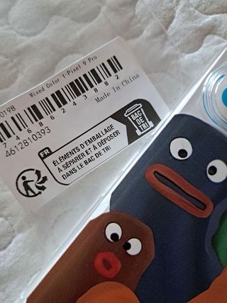 Cover nuova x iphone Pixel 9 pro