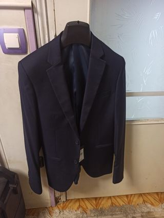 Chaqueta blazer azul