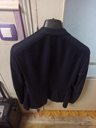Chaqueta blazer azul
