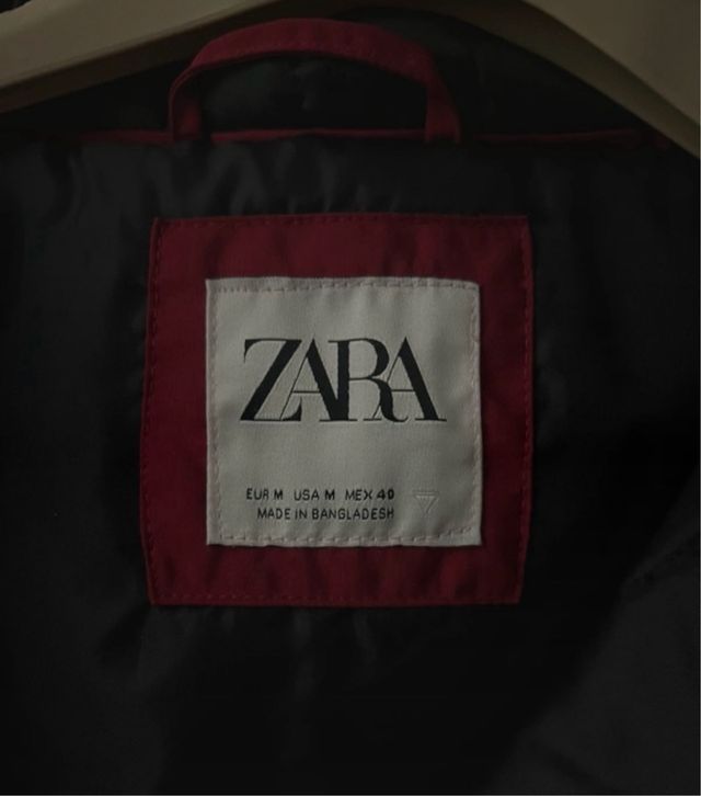 Abrigo de hombre de zara