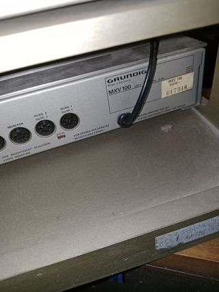 Equipo de música vintage hi fi grundig 2 altavoces