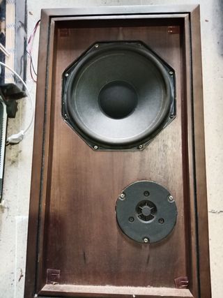 Equipo de música vintage hi fi grundig 2 altavoces