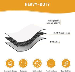 Diboniur Cubierta para Barbacoa muy Resistente