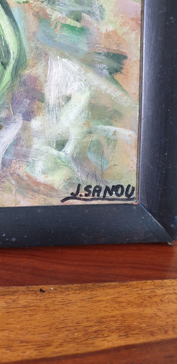 CUADRO ÓLEO FIRMADO