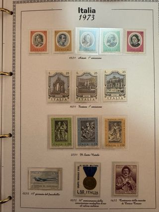 Francobolli Italia 70/79