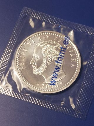 Moneda 40€ Plata Año 2024.