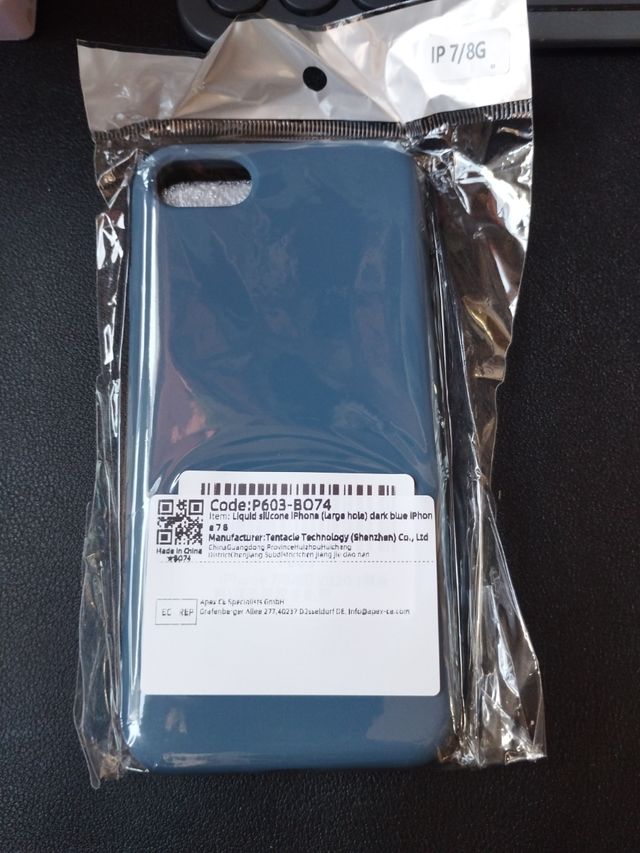 Funda silicona iPhone 7