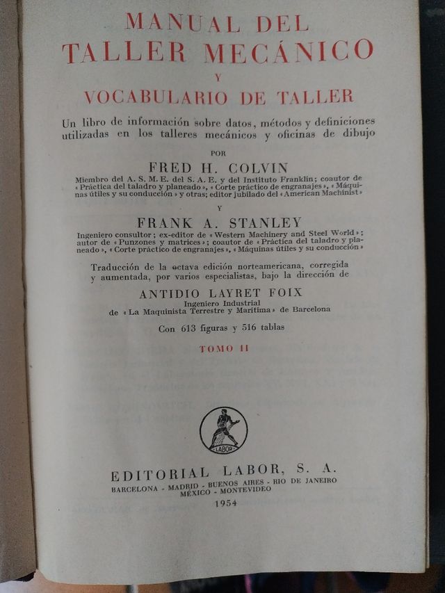 Manual del Taller mecánico