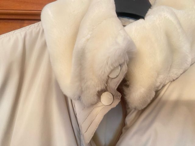 Spendido piumino lungo.