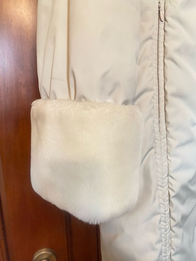 Spendido piumino lungo.